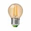 Лампочка Eurolamp LED G45 5W 530 Lm E27 4000K deco 2шт (MLP-LED-G45-05274(Amber)) - мініатюра 2