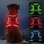 MASBRILL Led Dog Harness - перезаряджається шлейка для собак, що світиться, що світиться і світловідбивна, не тягне, регульована ш - мініатюра 1