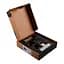 Набір кран напівоборотний кутовий з американкою Solomon Lux 1/2″ Cube chrom 8888 (2шт.) 000021913 - мініатюра 8
