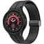 Ремешок для Samsung Galaxy Watch 5 44mm - черный ширина крепления 20мм силикон Watchbands Cls-black (W34-4WB91937766) - миниатюра 1