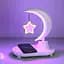 Нічник із колонкою Music Atmosphere Lamp з функцією бездротової зарядки - мініатюра 10