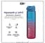 Бутылка для воды ION8 1000 мл BPA Free Times To Drink (ЭКО бутылка) Blue & Pink (I8RF1000PBPMOT) - миниатюра 6