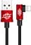 Кабель Baseus MVP Elbow Type Cable USB for IP 1.5 A 2 m Red (CALMVP-A09) - мініатюра 1