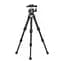 Штатив Ulanzi Vijim Multifunctional Carbon Fiber Tripod + Arca Swiss Ballhead UV-2255 MT-20 Black - мініатюра 3