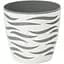Горщик для квітів Form-Plastic Sahara Duo-18 2.9 л біло-сірий (4410-011+059 W) - мініатюра 1