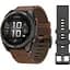 Смарт-годинник Garmin Fenix 8 Pro 51 mm Amoled Carbon Gray DLC Titanium with Chestnut Leather Band (010-03199-40) - мініатюра 1