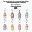 Брелок UFT Labubu POP MART Pin for Love Series Blind Box (UFTPinForLove1) - мініатюра 3