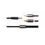 Кабель мультимедійний 3.5 mm Stereo Plug - 2*RCA, 1 m PowerPlant (CA912834) - мініатюра 2