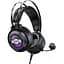 Hаушники игровые Hoco W101 Streamer gaming headphones LED подсветка - миниатюра 2