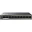 Комутатор Tenda TEF1110P-8-63W (8xFE PoE, 2xFE uplink, Max PoE 99W) (TEF1110P-8-63W) - мініатюра 1