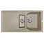Кухонная мойка Adamant NEW LINE PLUS сахара 975x495x235 мм, с крылом 97,5 см - миниатюра 1