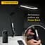 Настольная светодиодная LED лампа с функцией работы от Power Bank X-LED 20Вт черная - миниатюра 2