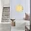 Дзеркальний декор Wall Sticker SW-00002502 акриловий самоклеючий 15 шт. золото - мініатюра 6