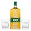 Уцінка. Віскі The Busker Triple Cask Triple Smooth Blended Irish Whiskey 40% 0.7 л, у подарунковому пакуванні + 2 склянки - мініатюра 3