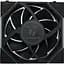 Комплект вентиляторів Lian Li UNI Fan TL WIRELESS LCD 120-3 (G99.12TLLCD1W3B.00) Black - мініатюра 9