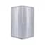 Душова кабіна Lidz Wawel SC80x80.SAT.LOW.GR, скло тоноване 4 мм без піддона, Універсальна, тонований - мініатюра 1