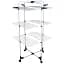 Сушилка для белья напольная Casa Si Flamingo 3 White (CS92140H04) - миниатюра 1