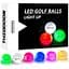 Мигающий мяч для гольфа THIODOON Led Golf Balls Glow Golf Balls светится - миниатюра 1