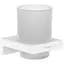 Стакан подвесной Hansgrohe AddStoris Matt White/стекло 41749700 белый матовый - миниатюра 1
