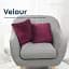 Подушка декоративна ТЕП Velour Бордова 50 x 70 см (3-00435_10062) - мініатюра 5