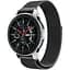 Металевий ремінець Watchbands Milanese Loop Samsung Galaxy Watch 46mm Silver - чорний (WB004METALBLACK461) - мініатюра 1