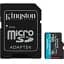 Карта пам'яті Kingston 128GB microSDXC сlass 10 UHS-I U3 V30 A2 Canvas Go Plus G4 (SDCG4/128GB) - мініатюра 1