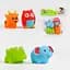 Комплект іграшок-пискавок "Звірятка" Bath Toys - мініатюра 1