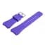 Силіконовий ремінець Watchbands для Samsung Gear S3 Samsung Galaxy Watch 46mm Silver - фіолетовий (WB001PURPLE) - мініатюра 3