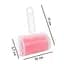 Багаторазовий липкий ролик для чищення одягу Semi Sticky roller for clothes з чохлом, Pink - миниатюра 6