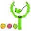 Дитяча Рогатка Bambi XG88-23(Green) 3 м'які кульки, в сітці - мініатюра 1