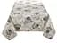 Скатертина Lefard Home Textile Paladium 140х140 см водовідштовхувальна сіра (715-417) - мініатюра 2