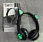 Бездротові дитячі Bluetooth навушники Cat Ear VZV-23M з котячими вушками Чорні - мініатюра 2