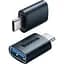 Перехідник OTG USB 3.1 AF to USB-C blue Baseus (ZJJQ000003) - мініатюра 3