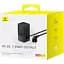 МЗП Baseus Power Combo Tower Digital Power Strip 3AC+2USB+2Type-C 35W with 1.5m Power Cord E00023606113-00 Black - мініатюра 6