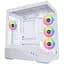 Корпус для ПК Lian Li V100R case with pre-installed four 120mm RGB PWM fan, White (G99.V100RW.01) - мініатюра 1
