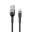 Кабель Remax Sury 2 USB 2.0 to Lightning 2.4A 1 м черный (RC -064i-b) - миниатюра 1
