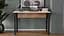 Компьютерный стол Ferrum-decor Курт 75x100x60 черный ДСП Дуб Сан-Марино 16мм (FRD-102024) - миниатюра 4