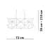Подвесная люстра Friendlylight Universe Geometry S FL5215 - миниатюра 3