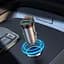 Адаптер автомобильный Hoco Rigorous dual port Car charger NZ16A (Type-C to Type-C) |1USB/1Type-C, 43W/3A, PD25W/QC| - миниатюра 2