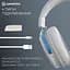 Навушники GamePro Asgard Skadi Wireless White/Blue (HSW191WB) - мініатюра 6