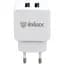 Мережевий зарядний пристрій Inkax CD-01 з кабелем USB - MicroUSB / 2 х USB / 2.1A / 10W білий - мініатюра 2