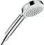 Ручний душ Hansgrohe Crometta 100 Vario EcoSmart 6л/хв White/Chrome 26834400, Хром - мініатюра 1