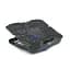 Підставка під ноутбук IceCoorel K5, 10-15", 1*125mm 1400±10% RPM + 4*70mm 2500±10%RPM, корпус пластик+алюміній, 2xUSB2.0, 365x297x30mm, Blue,Box, Q18 - мініатюра 1