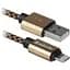 Дата кабель USB 2.0 AM to Lightning 1.0m gold Defender (87806) - мініатюра 1