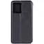Шкіряний чохол-книжка Getman Cubic (PU) для Motorola Moto G06 Чорний - мініатюра 3