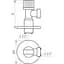 Кран кульовий кутовий Solomon 1/2″х1/2″ A7032 000009200 - мініатюра 3