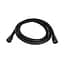 Шланг для ручного душу Qtap Hadice 1600 мм QTHADPVCSQ160B Black matt, Чорний матовий - мініатюра 1