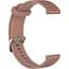 Ремінець силіконовий 20 мм для Samsung Galaxy Watch 42/3 41 мм/Active/Active 2 BeWatch GT Коричневий (1011406) - мініатюра 1