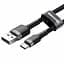 Кабель Baseus cafule Cable USB для Type-C 1 m Gray (CATKLF-BG1) - мініатюра 1