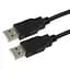 Дата кабель USB 2.0 AM to AM 1.8m Cablexpert (CCP-USB2-AMAM-6) - мініатюра 1